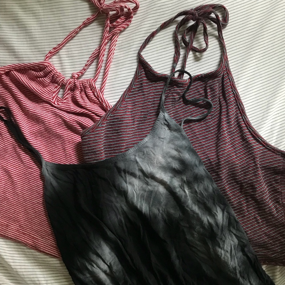 BRANDY MELVILLE TANK / HALTER TOP BUNDLE
